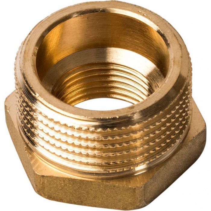 STOUT Футорка с внутренней/наружной резьбой 3/4"X3/8"