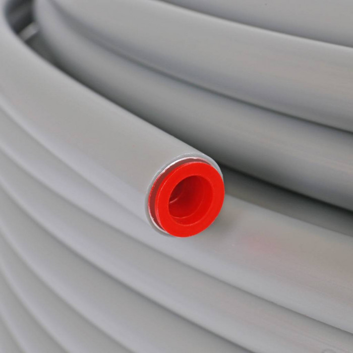 STOUT 20x2,9 (бухта 100 м) труба SPS стабильная PE-Xc/Al/PE-Xc, серая