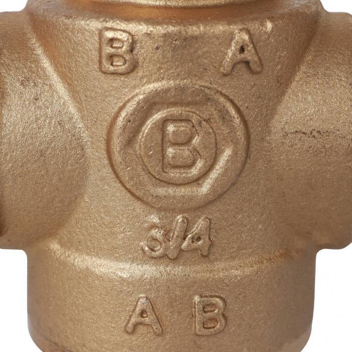 STOUT 3-Ходовой зональный клапан, сервопривод 230V, с кабелем 1м., НР 3/4"