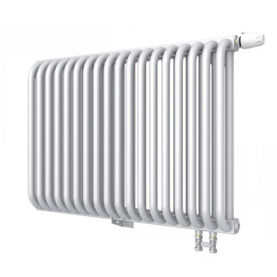 Стальной трубчатый радиатор KZTO (КЗТО) PC 2-500-18 1/2 нп прав, 18 секций, нижнее правое подключение