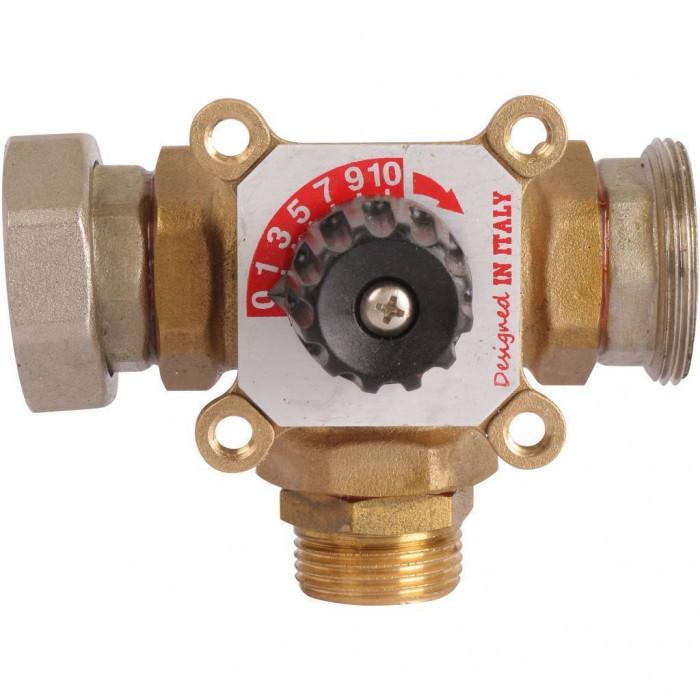 ROMMER RDG-0003 Насосная группа с 3-х ходовым приводным смесителем 1  без насоса