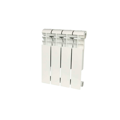 Алюминиевый радиатор Global ISEO 350 350, 4 секций, боковое подключение, белый