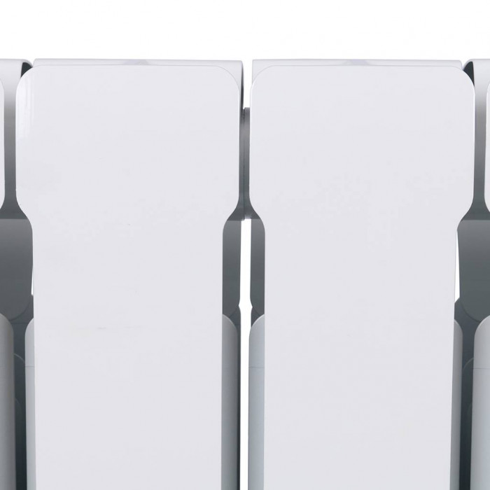 Биметаллический радиатор RIFAR BASE 500, 5 секций, боковое подключение, белый