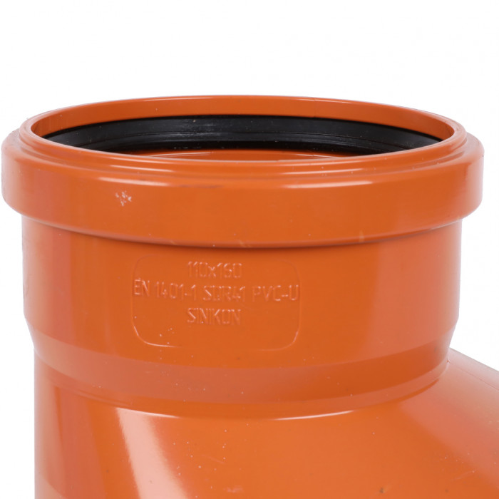 Редукция Sinikon D160 x 110 для нар. канализации