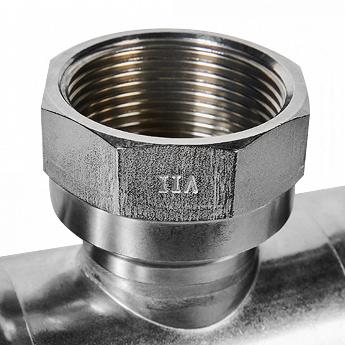 ROMMER RSS-0015-054114 ROMMER Тройник-переходник-ВР, 54х1 1/4, из нержавеющей стали прессовой