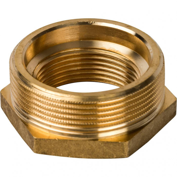 STOUT Футорка с внутренней/наружной резьбой 1"1/2X1"1/4