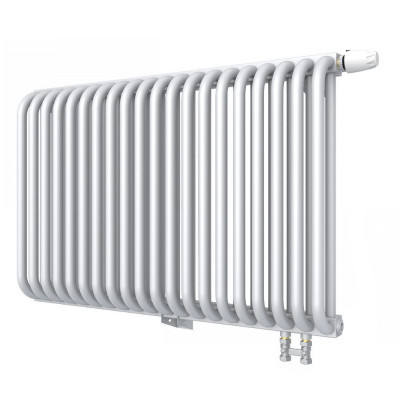 Стальной трубчатый радиатор KZTO (КЗТО) PC 2-500-20 1/2 нп прав, 20 секций, нижнее правое подключение