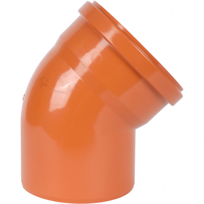 Отвод Sinikon D160 x 45° для нар. канализации