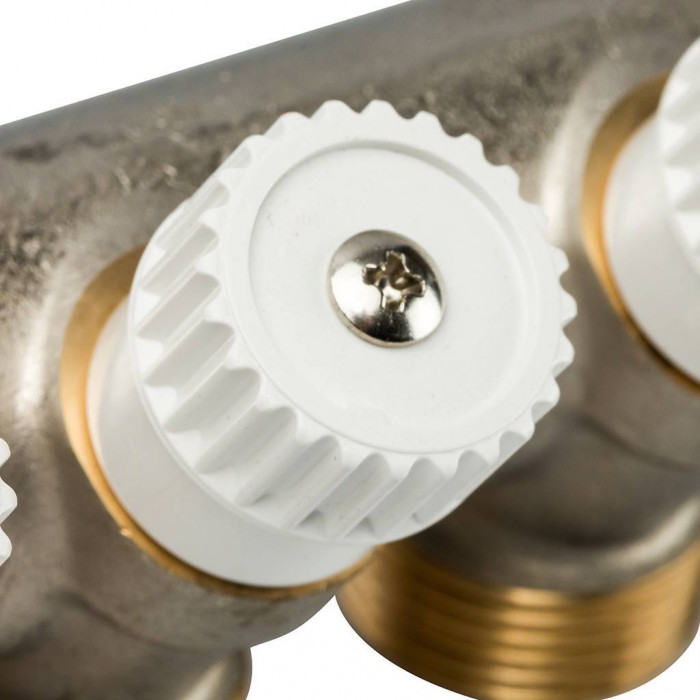 4-х ходовой коллектор LUXOR с перекрывающими кранами CP 454 (G1xG3/4 EK)