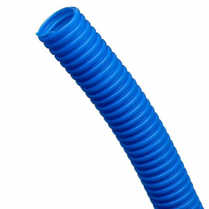 Гофротруба синяя Ø 16-25, 50 м