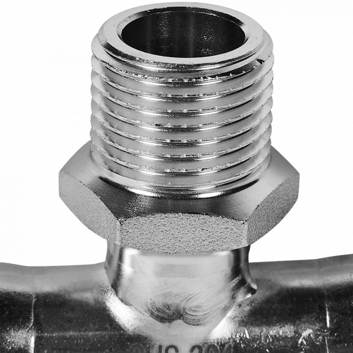 ROMMER RSS-0016-001512 ROMMER Тройник-переходник-НР, 15х1/2, из нержавеющей стали прессовой