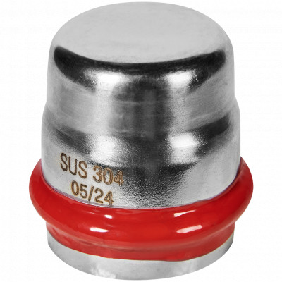 ROMMER RSS-0025-000035 Заглушка, 35, из нержавеющей стали прессовой