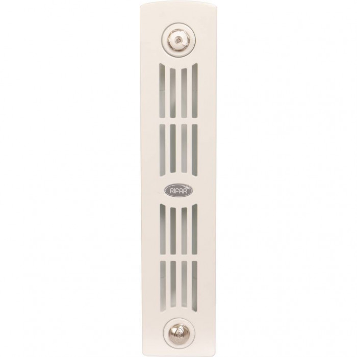 Биметаллический радиатор RIFAR SUPReMO VENTIL 350, 8 секций, нижнее правое подключение, белый