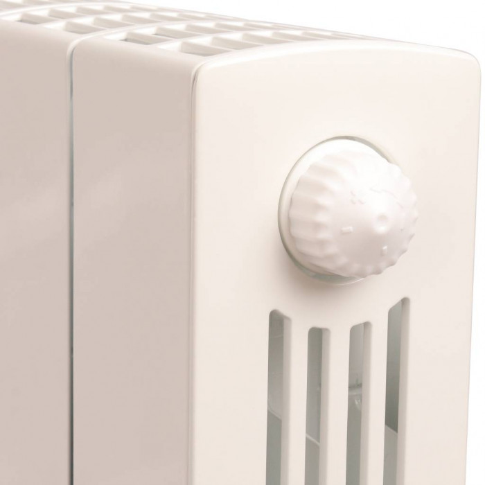 Биметаллический радиатор RIFAR SUPReMO VENTIL 350, 8 секций, нижнее правое подключение, белый