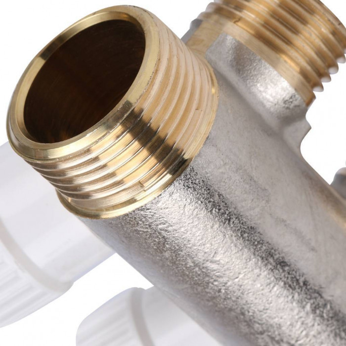 STOUT Коллектор распределительный 3/4", 4 отвода 1/2"