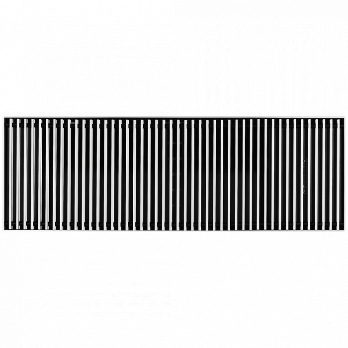 ROMMER RCN2-1000-0826080 ROMMER Конвектор внутрипольный RCN 80.260.800 (Решётка роликовая, анодированный алюминий)