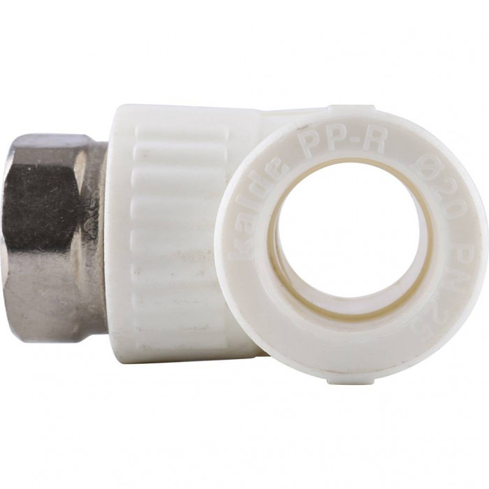 Kalde Тройник комбинированный с накидной гайкой 20х1/2