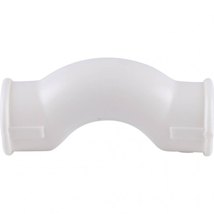 Обводное колено Kalde d=20 для полипропиленовых труб под сварку (цвет белый)