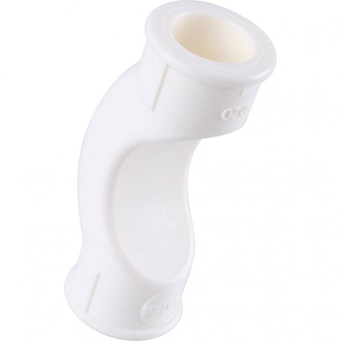 Обводное колено Kalde d=20 для полипропиленовых труб под сварку (цвет белый)