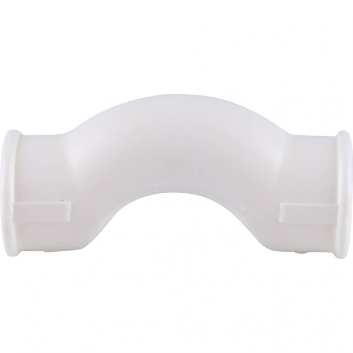 Обводное колено Kalde d=20 для полипропиленовых труб под сварку (цвет белый)