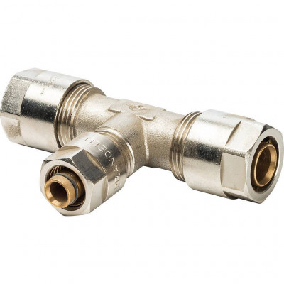 Тройник переходной Prandelli Multyrama (20.2х16.2х20.2) для металлопластиковых труб винтовой