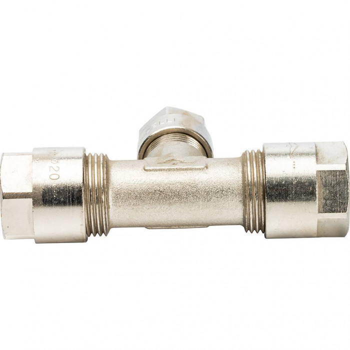 Тройник переходной Prandelli Multyrama (20.2х16.2х20.2) для металлопластиковых труб винтовой