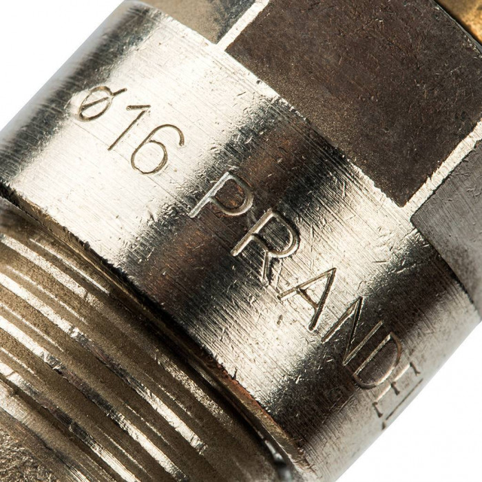 Тройник переходной Prandelli Multyrama (20.2х16.2х20.2) для металлопластиковых труб винтовой