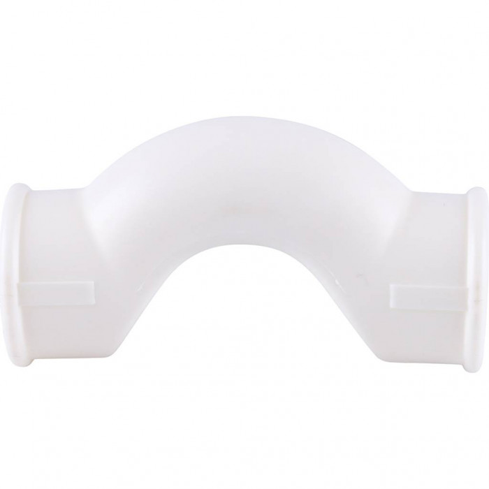 Обводное колено Kalde d=25 для полипропиленовых труб под сварку (цвет белый)