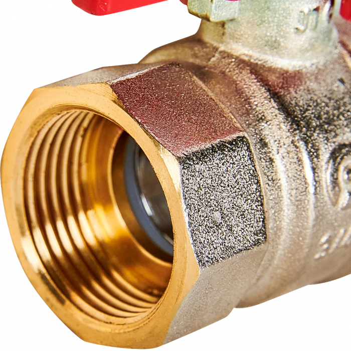 Кран шаровой ROMMER ВР/ВР, ручка бабочка 3/4