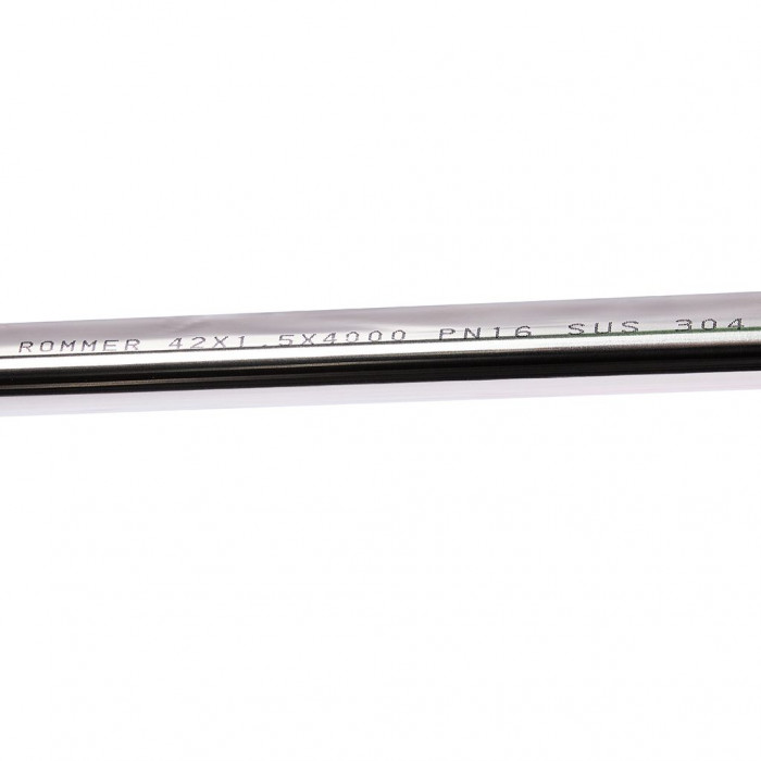 ROMMER RSS-0001-000042 ROMMER Труба в штангах из нержавеющей стали SUS 304, 42х1.5, 4 метра