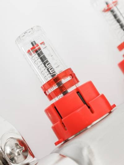 Коллекторная группа Прокситерм 1", нерж.сталь, 4 выходов на 3/4"