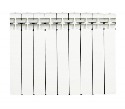 Биметаллический радиатор RIFAR BASE VENTIL 500, 12 секций, нижнее правое подключение, белый