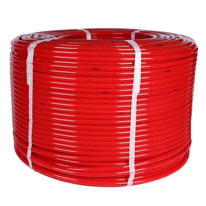 Труба отопительная РЕХАУ THERM 17х2,0 мм, бухта 500 м труба из сшитого полиэтилена PEX