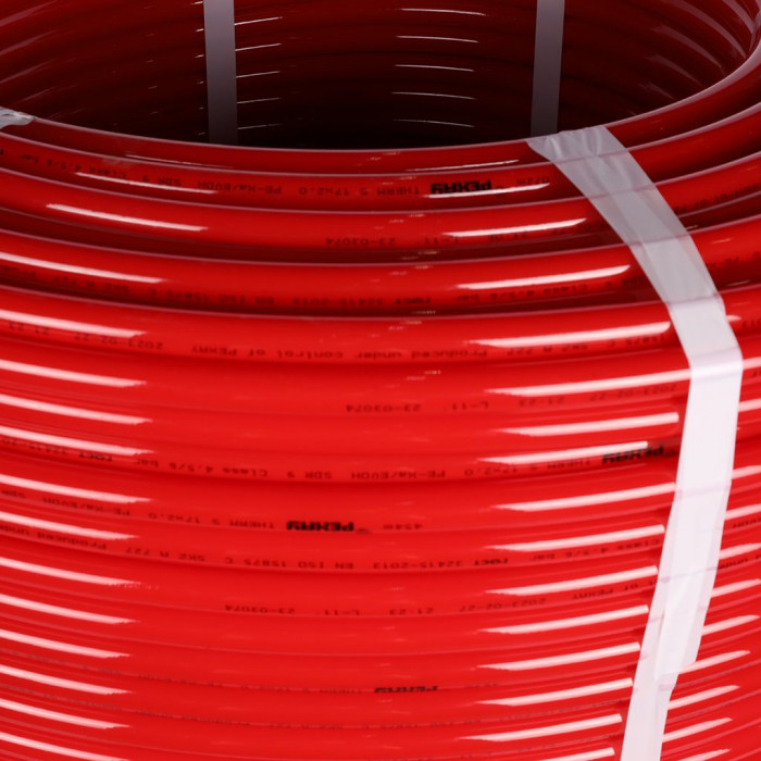 Труба отопительная РЕХАУ THERM 17х2,0 мм, бухта 500 м труба из сшитого полиэтилена PEX