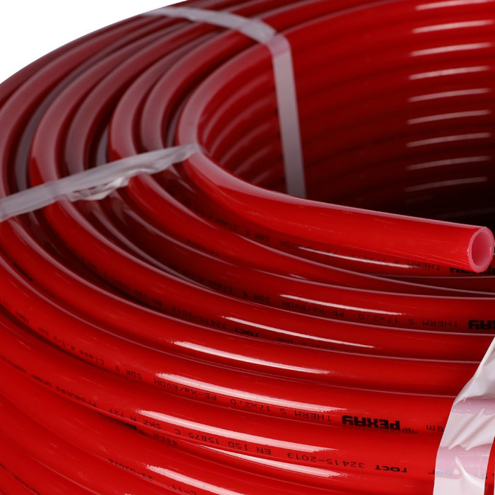 Труба отопительная РЕХАУ THERM 17х2,0 мм, бухта 500 м труба из сшитого полиэтилена PEX