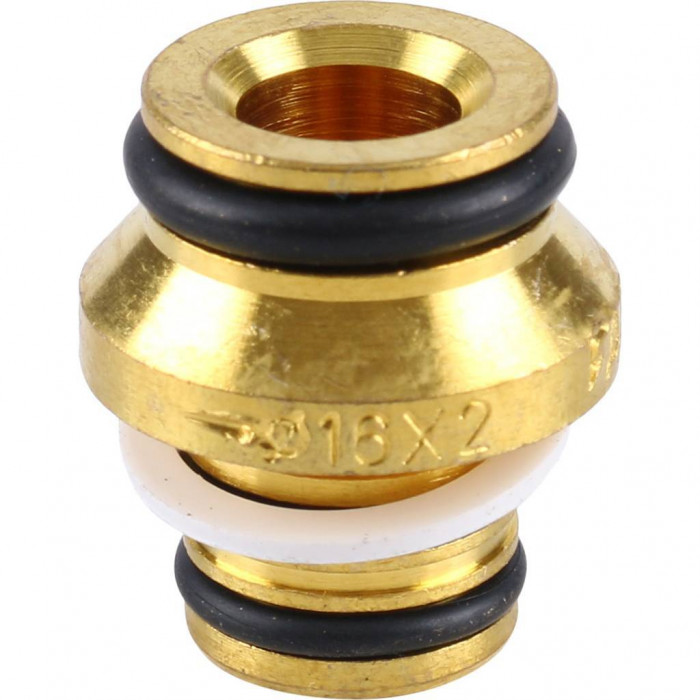 FAR Концовка для металлопластиковых труб 16х2, с накидной гайкой 1/2