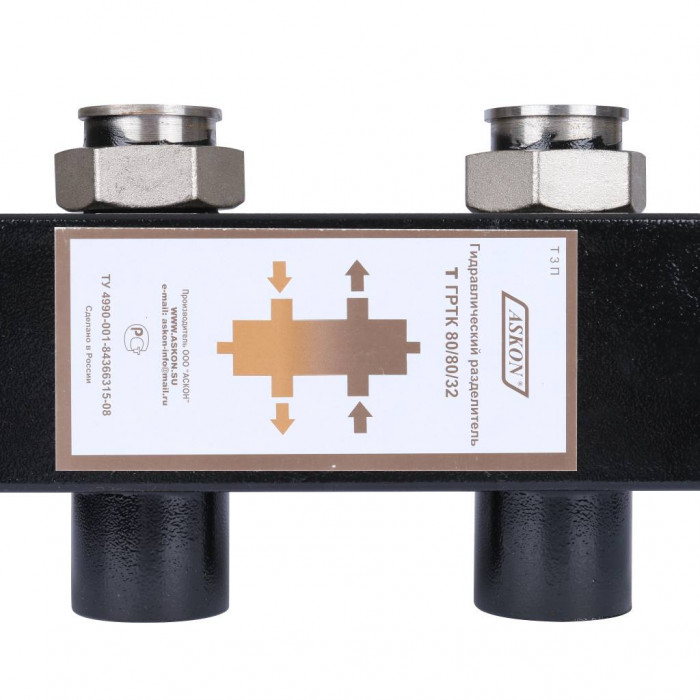 Гидравлический разделитель Askon ТГРТК  80/80/32 100 кВт