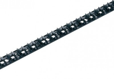 Фиксирующая шина Rehau RAUTHERM  RAUFIX 40х1000 мм для труб дииаметром 14 мм с гарпун-дюбелем