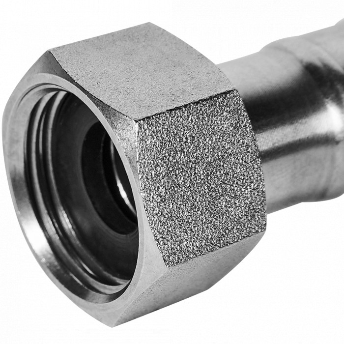 ROMMER RSS-0026-001512 ROMMER Переходник с накидной гайкой-ВР, 15х1/2, из нержавеющей стали прессовой