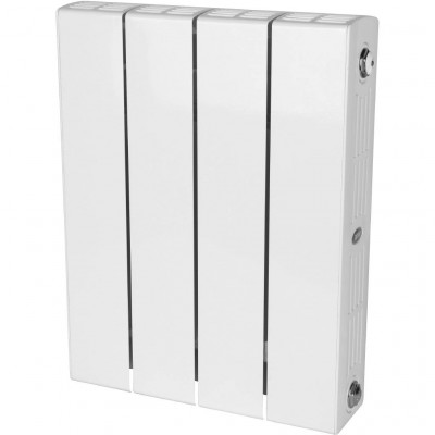 Биметаллический радиатор RIFAR SUPReMO VENTIL 350, 14 секций, Нижнее левое подключение, белый
