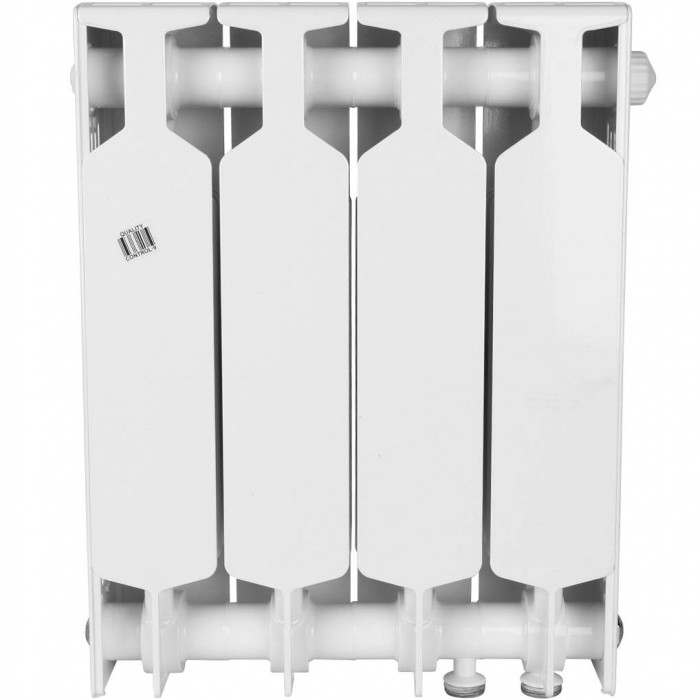 Биметаллический радиатор RIFAR SUPReMO VENTIL 350, 14 секций, Нижнее левое подключение, белый