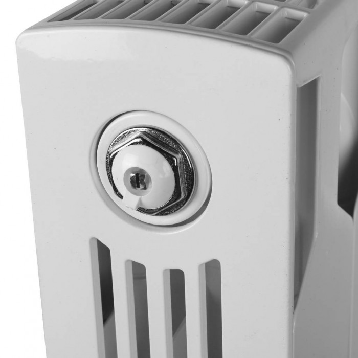 Биметаллический радиатор RIFAR SUPReMO VENTIL 350, 14 секций, Нижнее левое подключение, белый