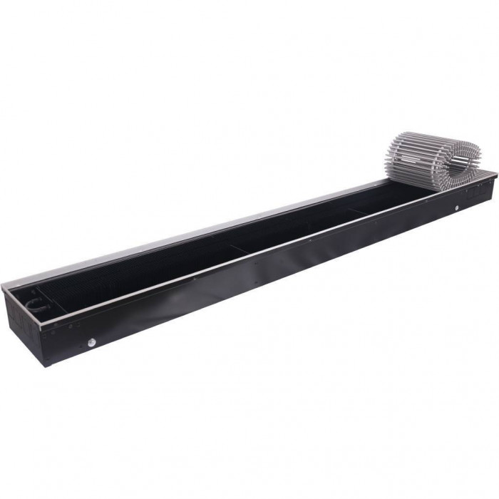 STOUT Конвектор внутрипольный SCN 110.240.1800 (Решётка роликовая, анодированный алюминий)