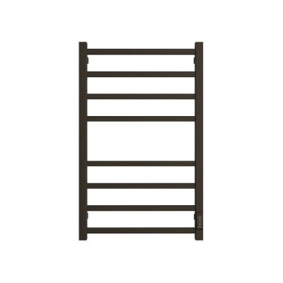 STOUT  SHQ-F2QQ-008050 STOUT полотенцесушитель электрический FORTE quadro 80*50 Черный матовый