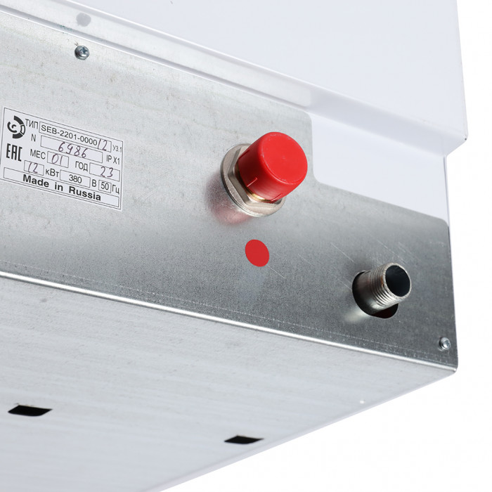 Настенный электрический котел STOUT SEB PLUS 12 кВт, одноконтурный