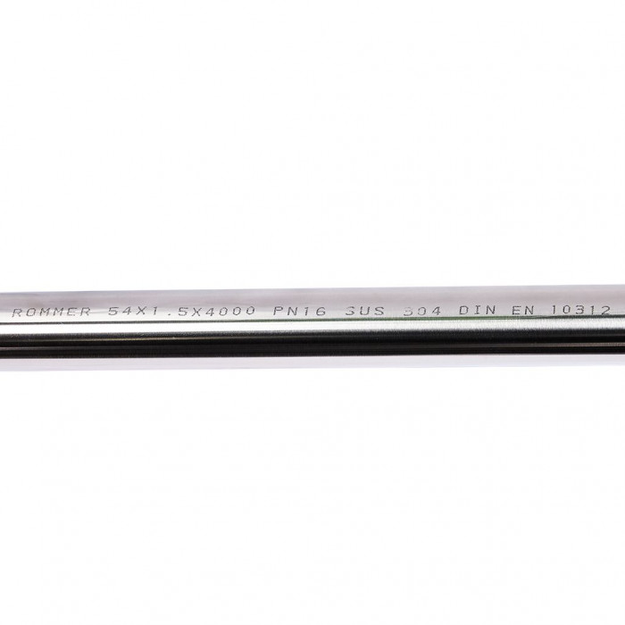 ROMMER RSS-0001-000054 ROMMER Труба в штангах из нержавеющей стали SUS 304, 54х1.5, 4 метра