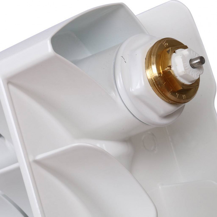 Биметаллический радиатор RIFAR BASE VENTIL 500, 10 секций, нижнее правое подключение, белый