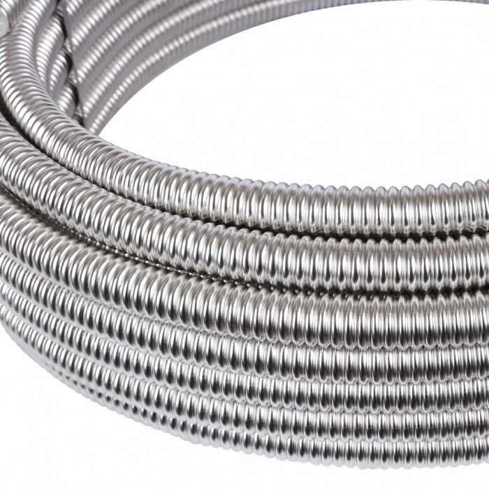 Труба гофрированная из нерж. стали SS304 Stahlmann 15А, отожженная