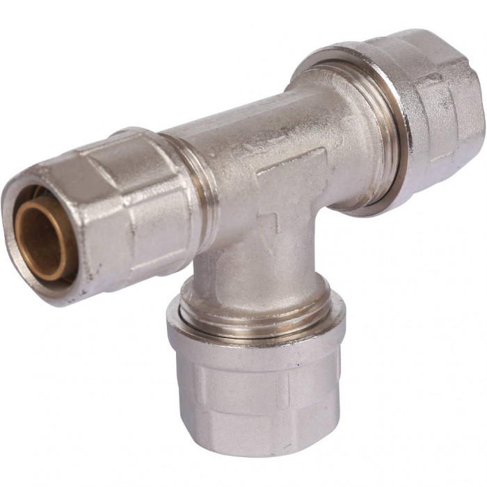 Тройник переходной Prandelli Multyrama (26.3х26.3х20.2) для металлопластиковых труб винтовой