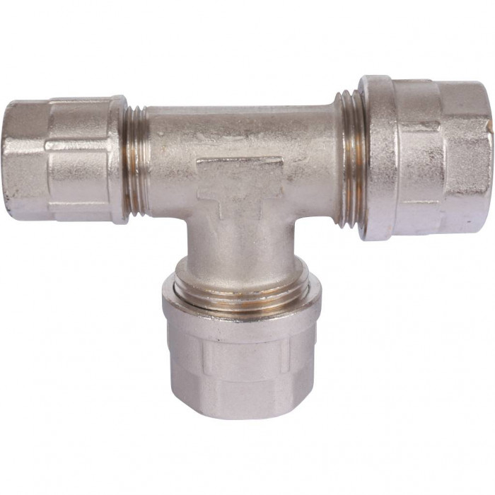 Тройник переходной Prandelli Multyrama (26.3х26.3х20.2) для металлопластиковых труб винтовой